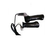 Manetka z osłonką z diodami  manetka uniwersalna na napięcie  36V rączka gazu do skutera diody