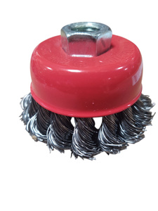 Szczotka druciana obrotowa doczołowa 75mm plecionka szczotki doczołowe 75 M14 drut Angle Grinder WIRE 75xM14 75M14 75 M14 zdjęcie nr 15