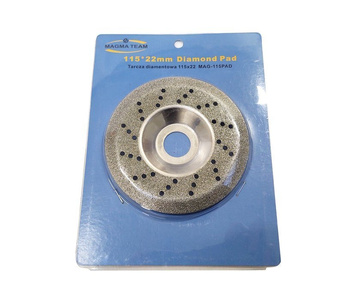 Tarcza diamentowa 115 pad do szlifowania 115x22,2 wypukła electroplate gr 120 CONVEX zdjęcie nr 7