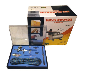 Kompresor do malowania TC-20C z aerografem TG-203K zdjęcie nr 2
