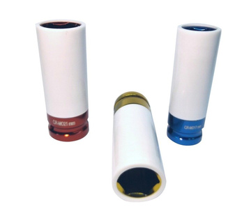 Nasadki udarowe długie do felg aluminiowych 1/2 17-21mm SCH-1001 zestaw 3el. zdjęcie nr 10