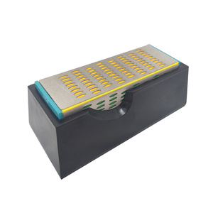 Osełka czterostronna do noży kamień szlifierski ostrzenia ostrzałka 4 gradacje ostrzałka diamentowa 030273NB zdjęcie nr 8