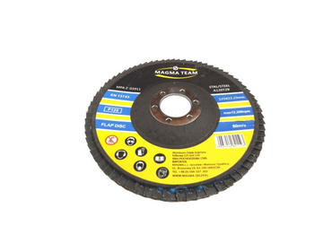 Tarcza tarcze do metalu szlifowania lamelka listkowa 125mm gr40 P40 Magma Tarcza lamelkowa Elektrokorund płytkowa płytkowe zdjęcie nr 3