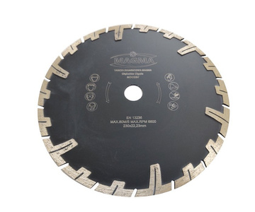 Tarcza diamentowa segmentowa do cięcia betonu 230x22,23mm GC MDC230 głębokie cięcie Magma MDC 230x22,2 230 x 22,2 230x22,2mm zdjęcie nr 2