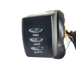 Rączka gazu kciukowa z kontrolkami z osłonką z diodami skuter elektryczny manetka diodowa 36V przyspieszenia zdjęcie nr 2