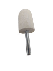 Ściernica trzpieniowa filcowa stożkowa 25x45x6 filc polerski na trzpieniu