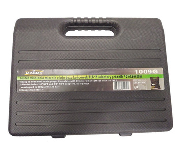 Tester ciśnienia miernik oleju dużo końcówek TU-11 adaptery próbnik 12 el.zestaw UK Wave Box Oil Pressure Meter Tester 1009G zdjęcie nr 17