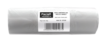 3 x rolki 1050 sztuk Paclan Expert reklamówka reklamówki na rolce jednorazówka zrywki 5 kg 8 mic rolka zdjęcie nr 2