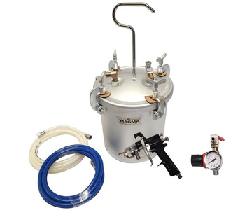 Agregat malarski PT8 pistolet zbiornik ciśnieniowy 8L PT-8 PT-08 zdjęcie nr 11