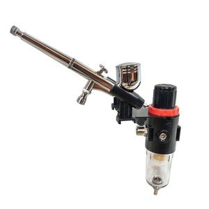 Stojak AH305 na dwa aerografy do reduktora przy kompresorze aerografu zdjęcie nr 3