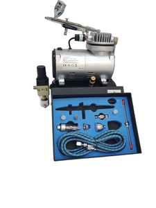 Aerograf AB-183K AB183K AB 183K + kompresor z butlą TC-20T zestaw pneumatyczny lakierniczy zdjęcie nr 27