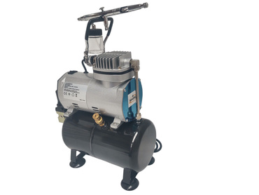 Kompresor aerograf TG182k zestaw do malowania do aerografii sprężarka TG-182K zdjęcie nr 11