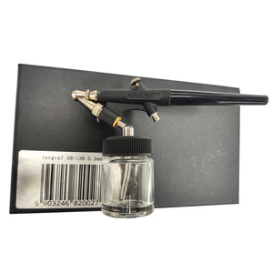 Kompresor mini aerograf AB138 AB 138 AB-138 0,3; 0,5; 0,8mm zestaw do malowania do aerografii sprężarka zdjęcie nr 15