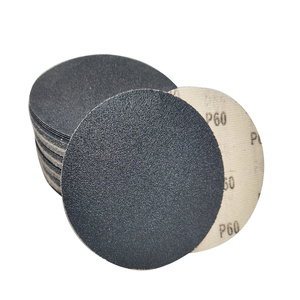 Krążki ścierne 125 mm papier na rzep do kamienia gr 60 P60 G60 10 szt ścierny krążek samoprzylepne zdjęcie nr 2