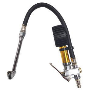 Pistolet do pompowania kół z manometrem z długa końcówką TIR TG5A zdjęcie nr 6