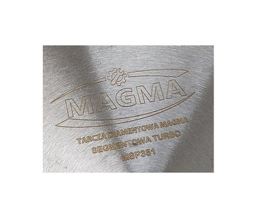 Tarcza diamentowa segmentowa turbo do cięcia betonu 350x25,4 MSP351 Magma MSP 350x25,4 350 x 25,4 350x25,4mm zdjęcie nr 3