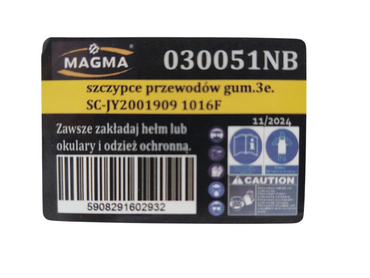 Szczypce do zaciskania przewodów gumowych 1016F SC-JY2001909 zdjęcie nr 9