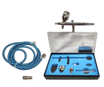 Aerograf AB-186 zestaw lakierniczy króciec GZ 1/4 wężyk 186 AB-186 zdjęcie nr 2