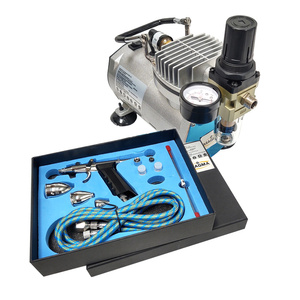 Aerograf AB-116K z kompresorem zestaw do malowania zdjęcie nr 15