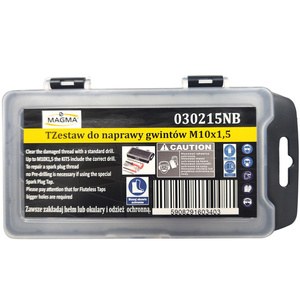 Zestaw do naprawy gwintów M10x1,5 MAGMA zdjęcie nr 2
