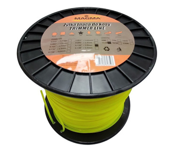 Żyłka tnąca do kosy gwiazdka pięciokąt 152m 3,0mm vein 3,0MM colorful star 152 m TRIMMER LINE zdjęcie nr 2