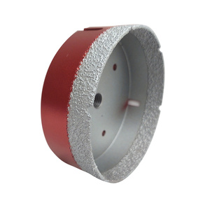 Otwornica diamentowa 115 mm M14 MVBC czerwona koronka wiertło zdjęcie nr 3