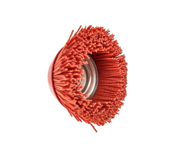 Szczotka nylonowa czołowa 100mm M14 obrotowa doczołowa 100xM14 100M14 100 M14 postarzanie zdjęcie nr 7