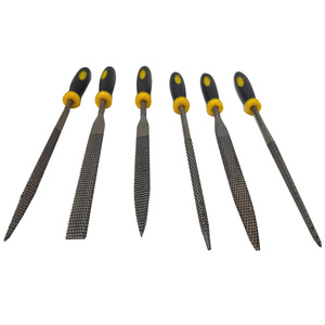 Zestaw komplet pilników iglaków pilniki iglaki 6szt JX-160-6 zgrubne Mini zestaw pilników do drewna Tarniki stalowe zdjęcie nr 2