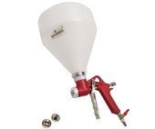 PISTOLET DO TYNKÓW Z ZAWOREM KULOWYM PLASTIK 3 DYSZE DO BIELENIA WAPNEM DO TYNKU WAPNA FR-301 001D