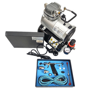 Aerograf AB116K z kompresorem 3L zestaw lakierniczy AB-116K zdjęcie nr 11