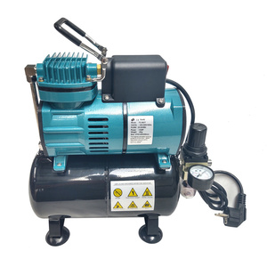 Kompresor z butlą 3,5 litra do aerografu TC-862T cichy kompresor Magma zdjęcie nr 6