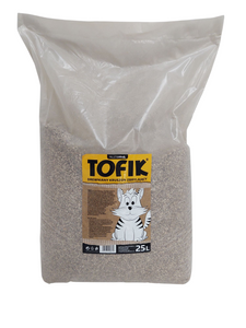 Żwirek zbrylający dla kota, kruszon - Tofik 25 L Ściółka do kuwety zdjęcie nr 5