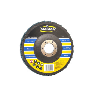 Tarcza lamelowa z włókniny 125 niebieska szlifowania polerowania włóknina lamelka listkowa zdjęcie nr 9