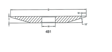 Tarcza do ostrzenia widii 125X8X8X32.0 ostrzenie dwustronne pdx ganulacja 120 dwustronna 4B1 zdjęcie nr 12