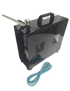 Kompresor do aerografów z butlą TC-20TS + AB130 0,2 +0,3 + wężyk 1/8-1/4 Aerograf AB130 AB-130 wysoka jakość do aerografii AIRBRUSCH AB 130 zdjęcie nr 2