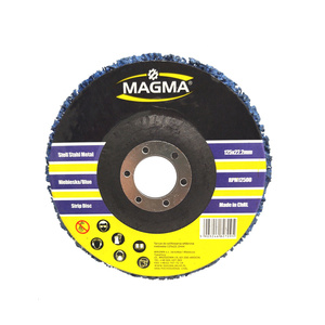 Dysk krążek tarcza 125 do usuwania rdzy farby włosy murzyna włóknina niebieska tarcza do szlifowania metalu 125mm tarcze Krążek z nylonu ściernego 125x22mm do czyszczenia zgrubnego zdjęcie nr 7