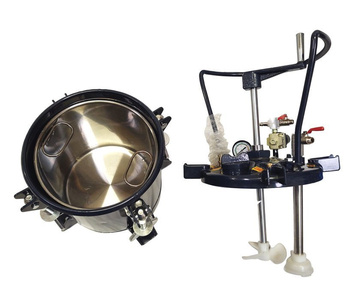 Agregat malarski z mieszadłem zbiornik ciśnieniowy PT-10 10L zdjęcie nr 5