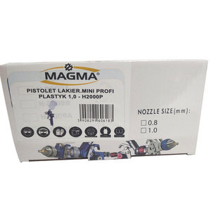 Pistolet lakierniczy MINI PROFI H2000P pistolety plastik do malowania do zaprawek dysza 1,0mm zdjęcie nr 12