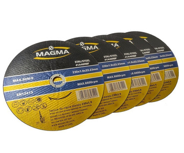 Tarcza tarcze do cięcia stali, metalu 230x1,9 pakiet 10 sztuk marki Magma  zdjęcie nr 1
