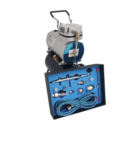 Aerograf AB-183K AB183K AB 183K + kompresor z butlą TC-20T zestaw pneumatyczny lakierniczy zdjęcie nr 35