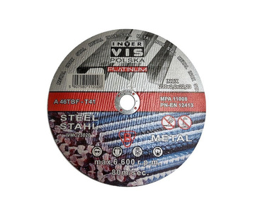 Tarcza do cięcia metalu stali tarcze 230x2,0 PLATIUNIUM PLATINUM IVMC23020 zdjęcie nr 2