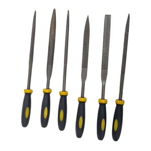 Zestaw komplet pilników iglaków pilniki iglaki 6szt JX-160-6 zgrubne Mini zestaw pilników do drewna Tarniki stalowe zdjęcie nr 3