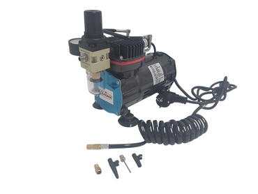 Kompresor pompka do pompowania kół piłek basenów kompresorek sprężarka 802W zdjęcie nr 2