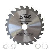 Piła tarcza tarcze do cięcia drewna 210mm 24T z widią 210x32 30/25,4/22,2/20 mm x 24 zębów widiowa Magma 210x32x24t