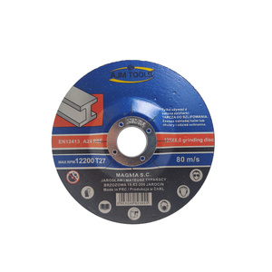 Tarcza do szlifowania metalu stali 125x6,0mm AJM Tools 5 sztuk zdjęcie nr 9