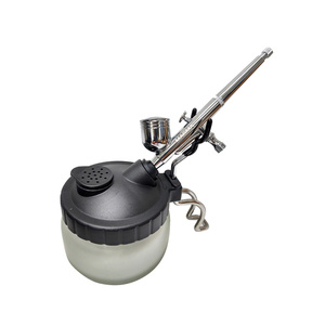 Zestaw do aerografii kompresor z butlą 20T aerograf AB-130 słoik do czyszczenia 502 AB130 AB 130 zdjęcie nr 11