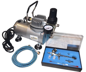 Kompresor do malowania TC-20 z aerografem TG203S TG-203S zdjęcie nr 6