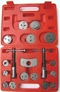 Zestaw do wyciskania tłoczków hamulcowych 18 el. B1009A + zestaw do odpowietrzania hamulców. zdjęcie nr 2