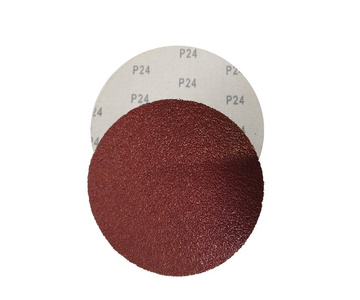 Krążki ścierne 180 mm papier na rzep gr. 24 100 szt ścierny krążek samoprzylepne  zdjęcie nr 1