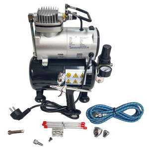 Aerograf AB116K 4 dysze z kompresorem 3L zestaw lakierniczy AB-116K zdjęcie nr 5